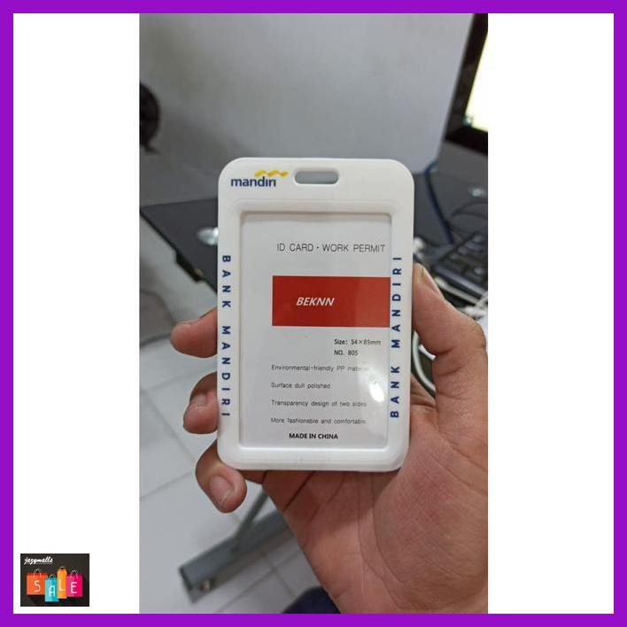 

DOCUMENTO- ID CARD / NAME TAG / CARD HOLDER / TEMPAT ID CARD / CASING ID CARD - PUTIH, POLOS