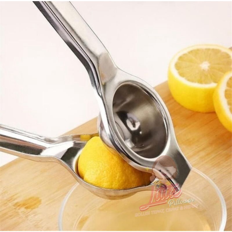 Alat Perasan Lemon - Pemeras Lemon - Perasan Lemon - Lemon Squeezer - Pemeras Buah - Alat Peras Buah Stainless Besi Kuat