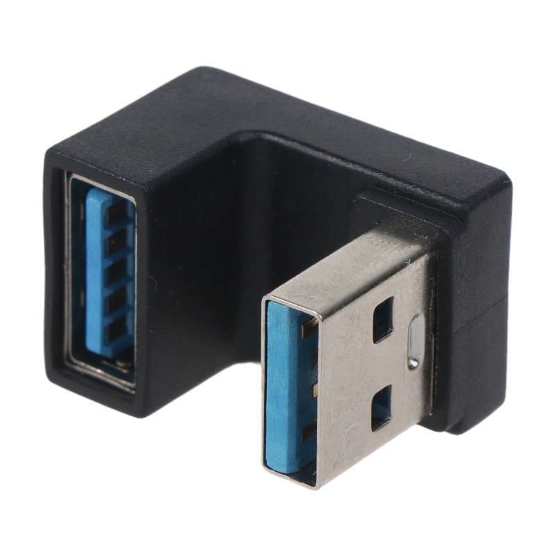 Vivi 180 Derajat Kualitas Tinggi° Kabel Adapter Converter USB 3.0 A Male Ke Female 180 Derajat Untuk Laptop / PC