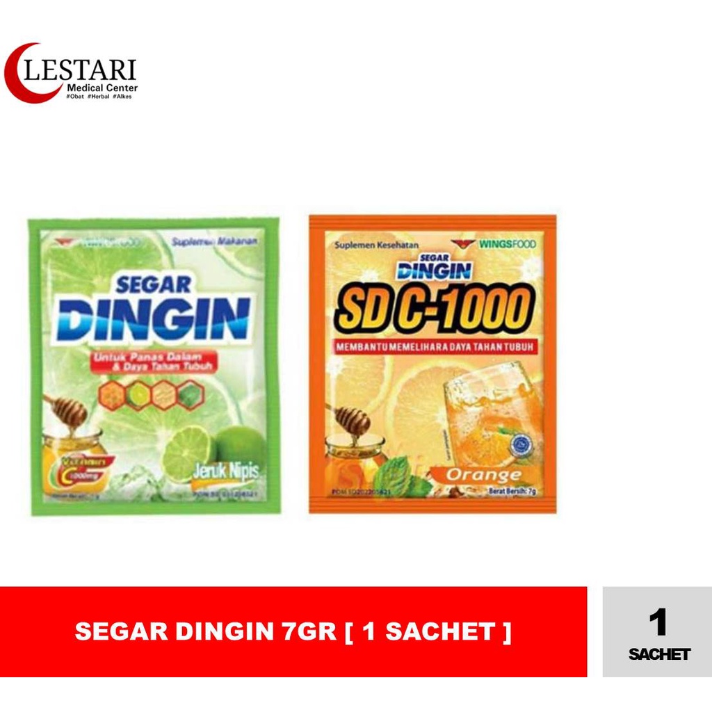 

Segar Dingin 7gr isi 12 Sachet/ Renceng