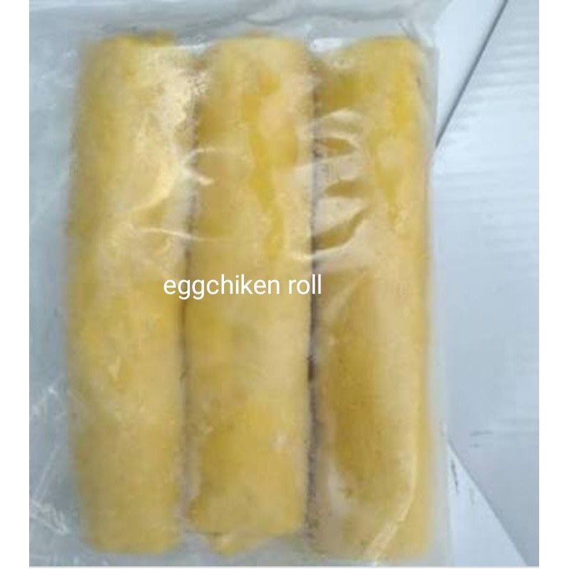 

egg chiken roll