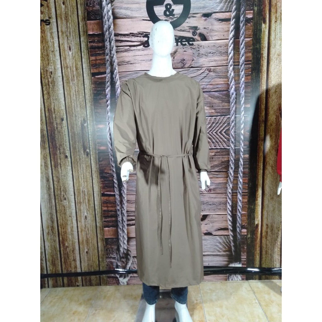 BAJU HAZMAT SUIT GOWN TALI GOWN TOPI ROK GOWN  TOPI HAZMAT ROK APD WATERPROOF MURAH BISA DI CUCI