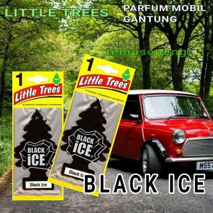 Black Ice Little Trees Parfum Mobil Gantung Car Freshner Pewangi Murah