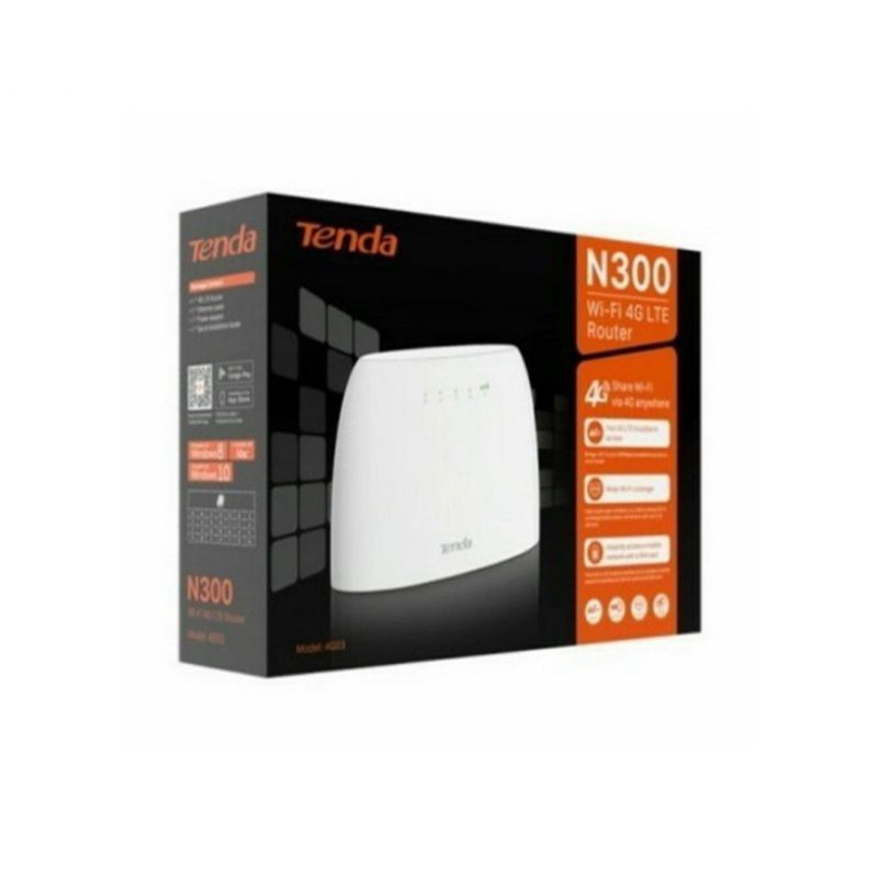 Tenda 4G03 N300 4G-03 Modem Router Wifi 4G LTE Unlock All Operator
