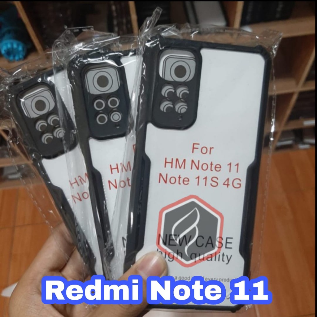 PROMO Case XIAOMI REDMI NOTE 11 / REDMI NOTE 11 PRO 5G Case Shockproof Casing Xundd Transparan Clear Protek Camera