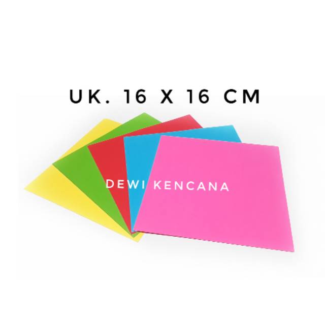 

Kertas Origami/Kertas Lipat Warna Bolak Balik 16x16cm Forte 1 Pak Isi 25 Lembar