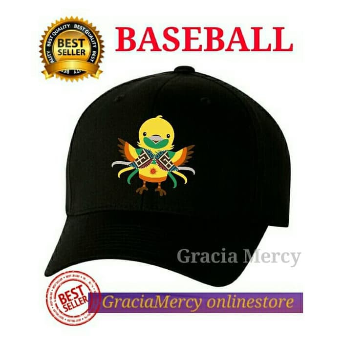TerbaruTopi Baseball Cewe Maskot Asean Games 2018 Bhin Bhin Gm01-4 Agst 18 Paling dicari