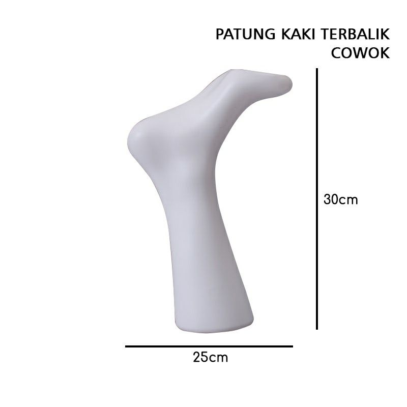 Patung Kaki Terbalik Manekin Kaki Terbalik Display Kaos Kaki Pajangan Kaos Kaki