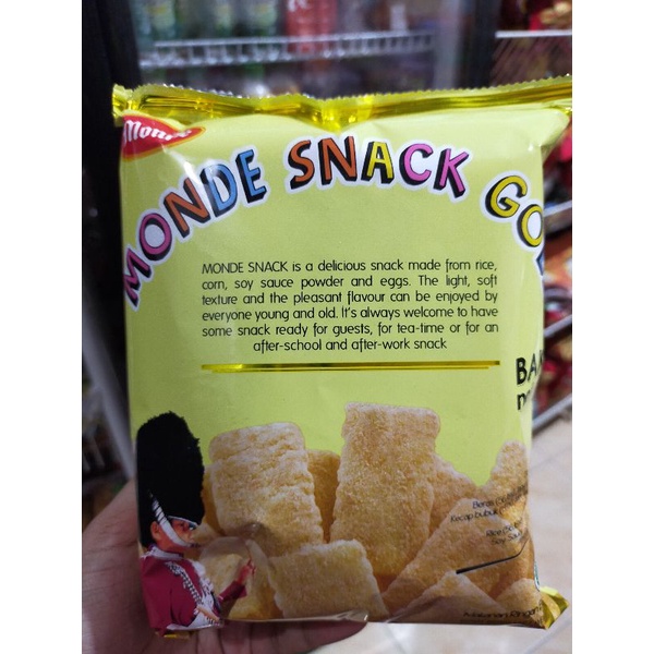 MONDE SNACK GOLD 60GR