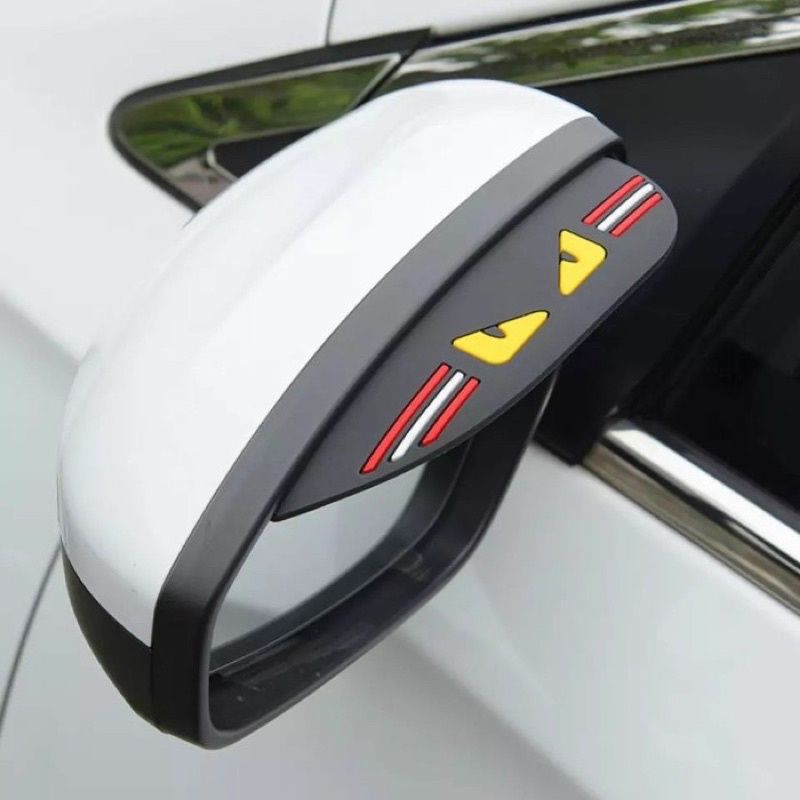 Talang Air Spion Mobil Pelindung Spion Kaca Mobil Anti Hujan Motif Karakter