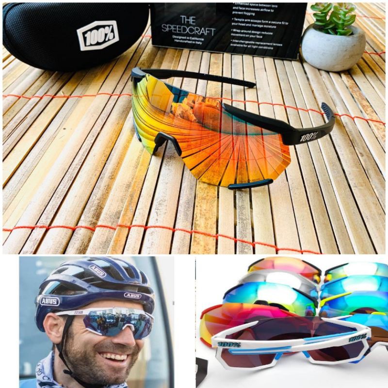 Kacamata Sepeda Polarized Anti UV 100% S4 Kacamata sport Sunglases