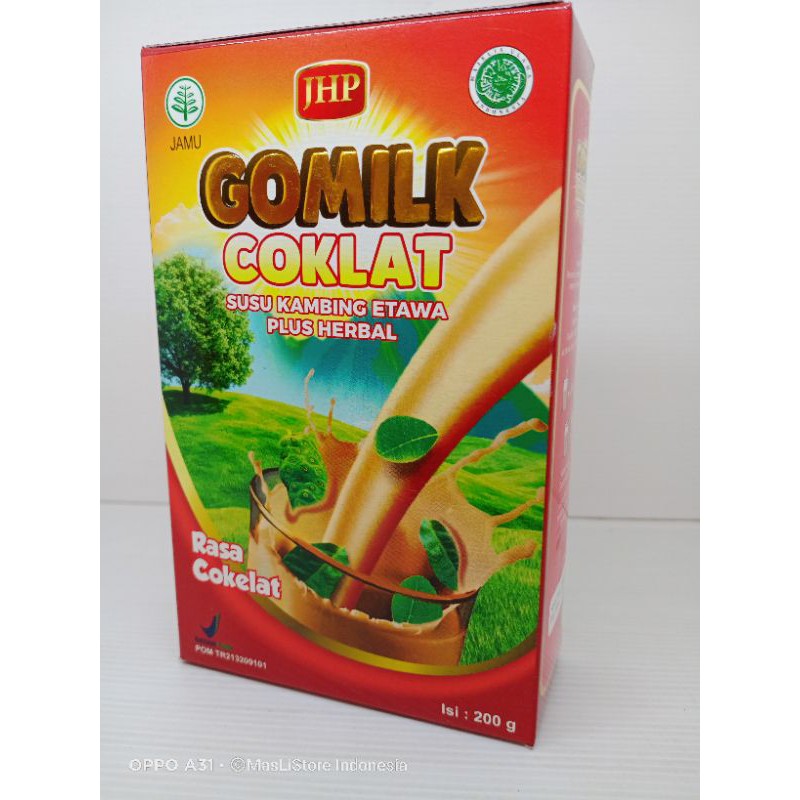 

BARU, GOMILK SUSU KAMBING ETAWA BUBUK TERLARIS RASA STROBERI DAN COKLAT 200 G