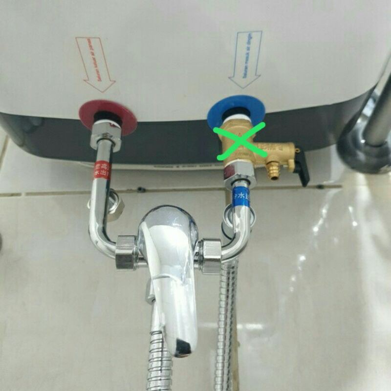 Kran mini mixer water heater listrik / keran mini mixer water heater listrik