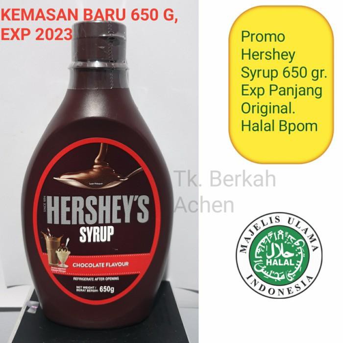 

New Ready Stock !!! Hershey Coklat Syrup Kemasan 680Ml Exp Mei 2021