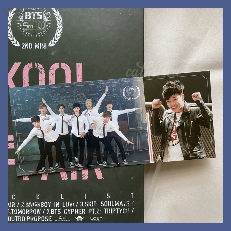 BTS Skool Luv Affair SLA Album Unsealed Photocard PC Jimin Official