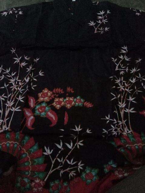 Cod. Bayar Di Tempat. Maura Couple - Sania Ruffle Batik Couple Ori Ndoro Jowi Garansi Termurah