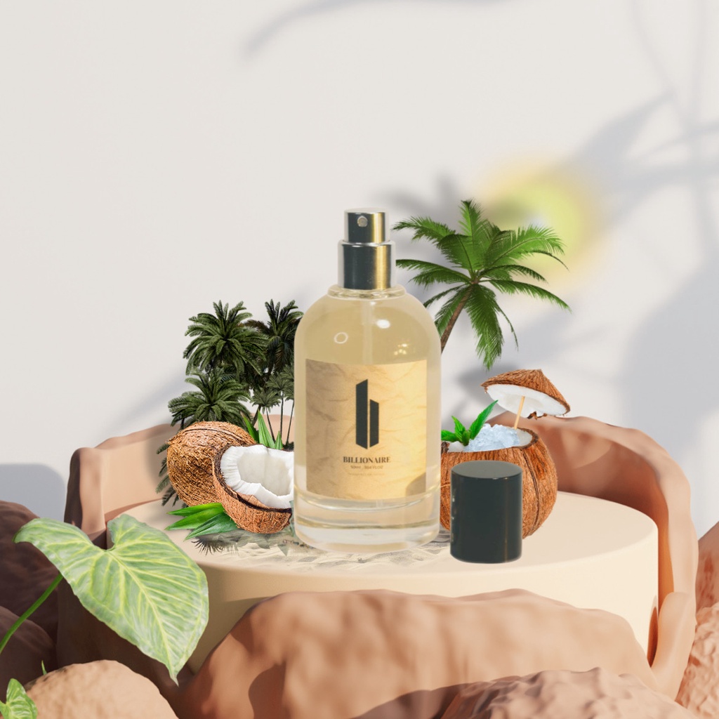 VS coconut passion by BILLIONAIRE 50 ml | Eau de Perfume | Parfum Inspired Wanita Tahan Lama