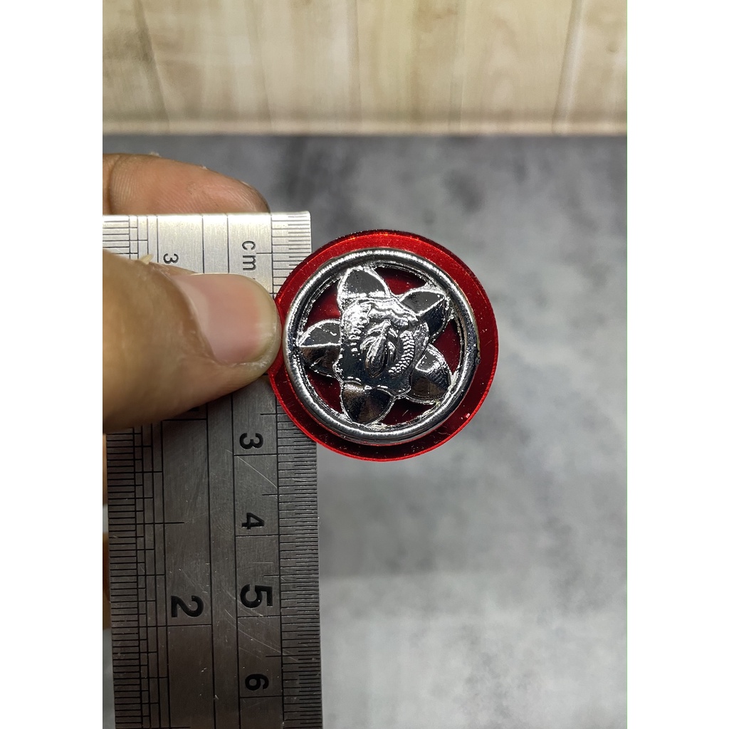 Pin Kerah Satpam - Pin Monogram Satpam - Monogram Security - Monogram Mika -- Silver