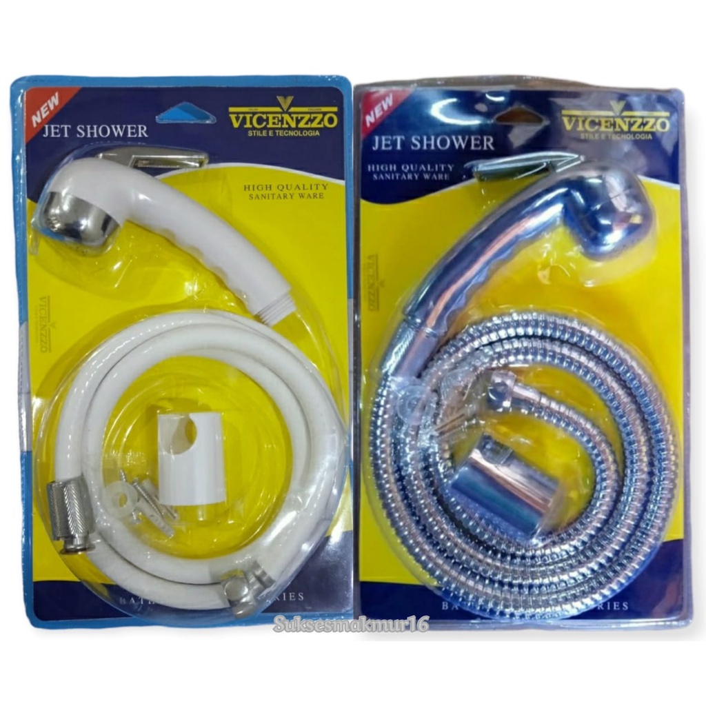 Jet Shower Kloset Toilet Wasser Cebok WC Semprotan Duduk Kamar Mandi Ringan Kamar Mandi Kuningan