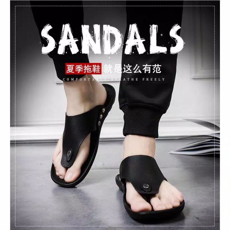 Abah Store -  Promo Sandal Pria Murah Terbaru - Sandal Jepit Pria  - Japit wanita - Sandal selop - s