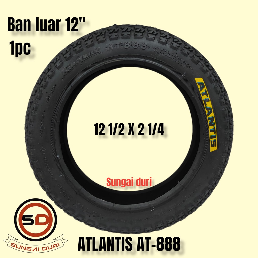 ban luar  sepeda anak 12 1/2 x 2 1/4 kingland atlantis at1171