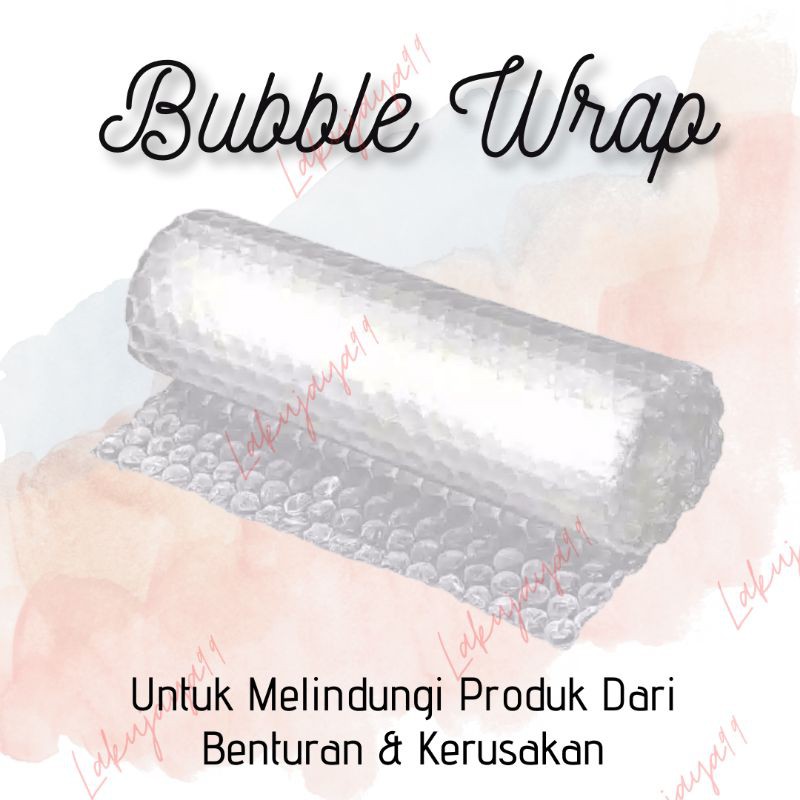 

BUBBLE WRAP PELINDUNG PRODUK DARI BENTURAN