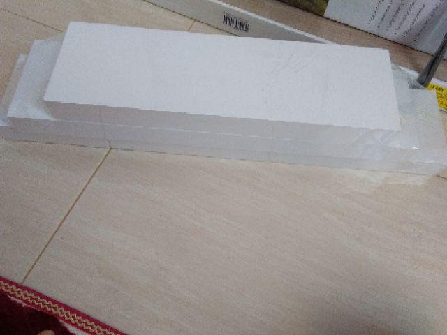Rak Dinding 1 Set 3 Pc Uk Panjang 60,50,40 Cm Lebar 12 Cm Tebal 4 Cm