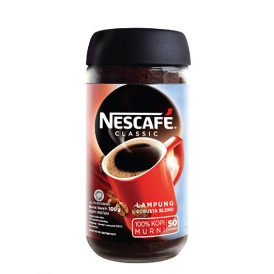 Nescafe Classic Botol 100 gr | Shopee Indonesia