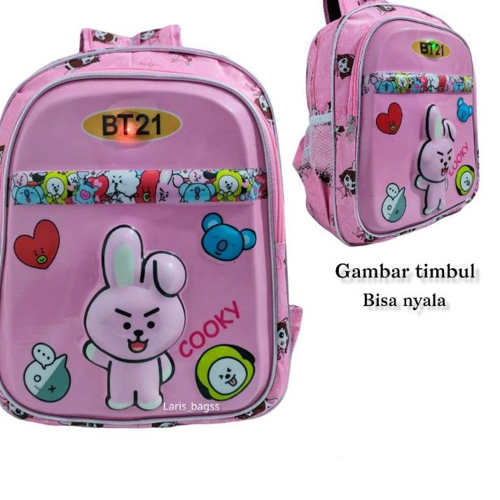 Tren Kekinian.. tas anak Boba/tas anak timbul Boba/tas anak 3 dimensi/tas anak sekolah perempuan/tas