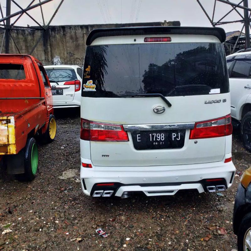 Bodykit Luxio - Daihatsu Luxio - Luxio bodykit BODYKIT Daihatsu Luxio belakang saja Luxio Add on