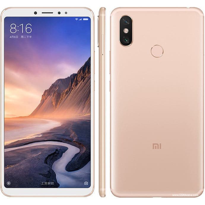 Xiaomi MI Max 3 6GB/128GB - Gold - Garansi Distri 1 Tahun