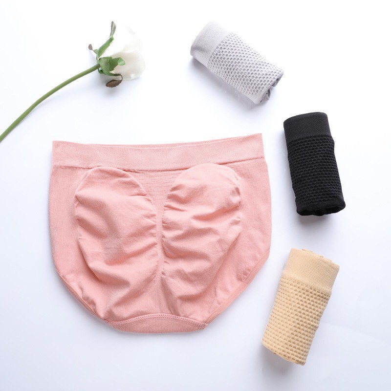 Celana Dalam Wanita Elastis Lembut Korset Brief  Bahan Tebal