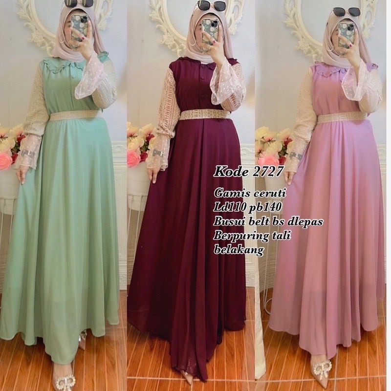 SAHIRA DRESS MAXY LABEL MADANI