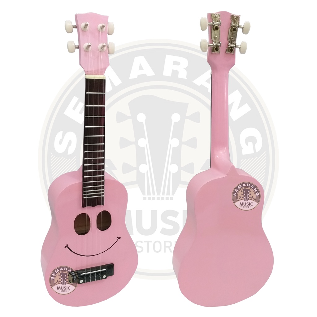 Gitar Ukulele Smile Senar 4 Paket Super Komplit