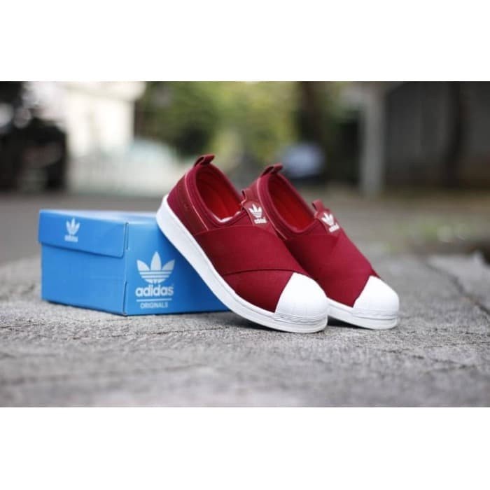READY Sepatu adidas Superstar Slip On Wanita SALE