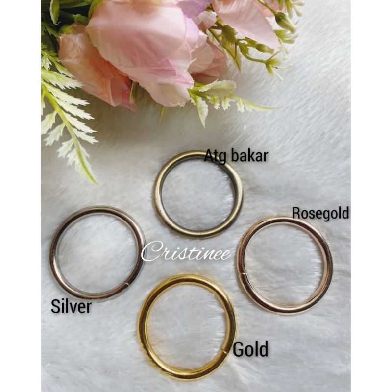 Ring bulat 3,8cm ( 12pcs)