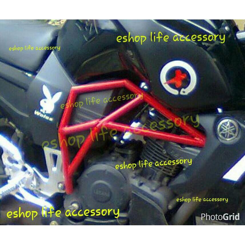 Tabular Frame Monster Modifikasi Yamaha Byson Aksesoris Variasi