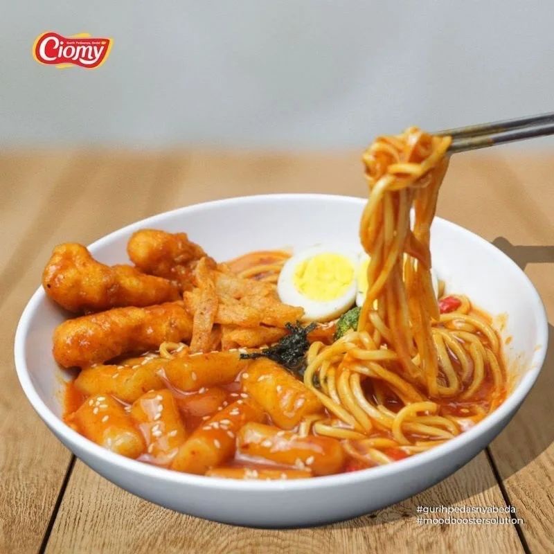 

Ciomy Tteokboki Ramyeon Saus Gochujang / Ciomy Topokki / Ramen Saus Keju / Ramen Ciomy