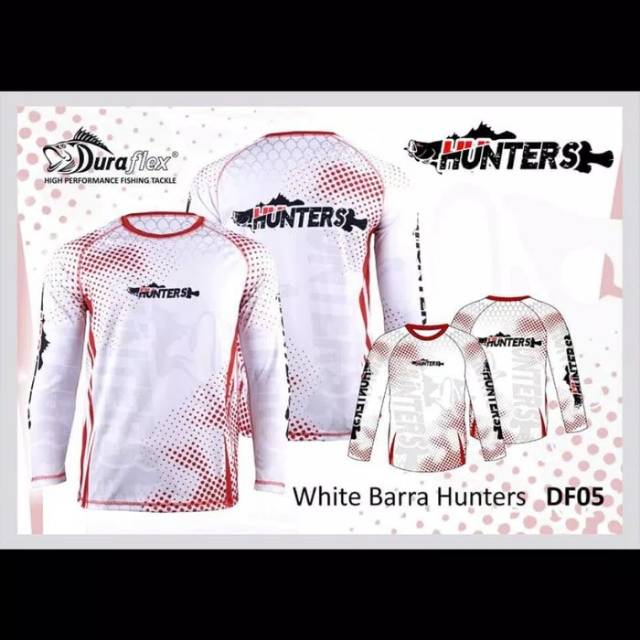 KAOS / JERSEY DURAFLEX (WHITE BARRA HUNTERS)