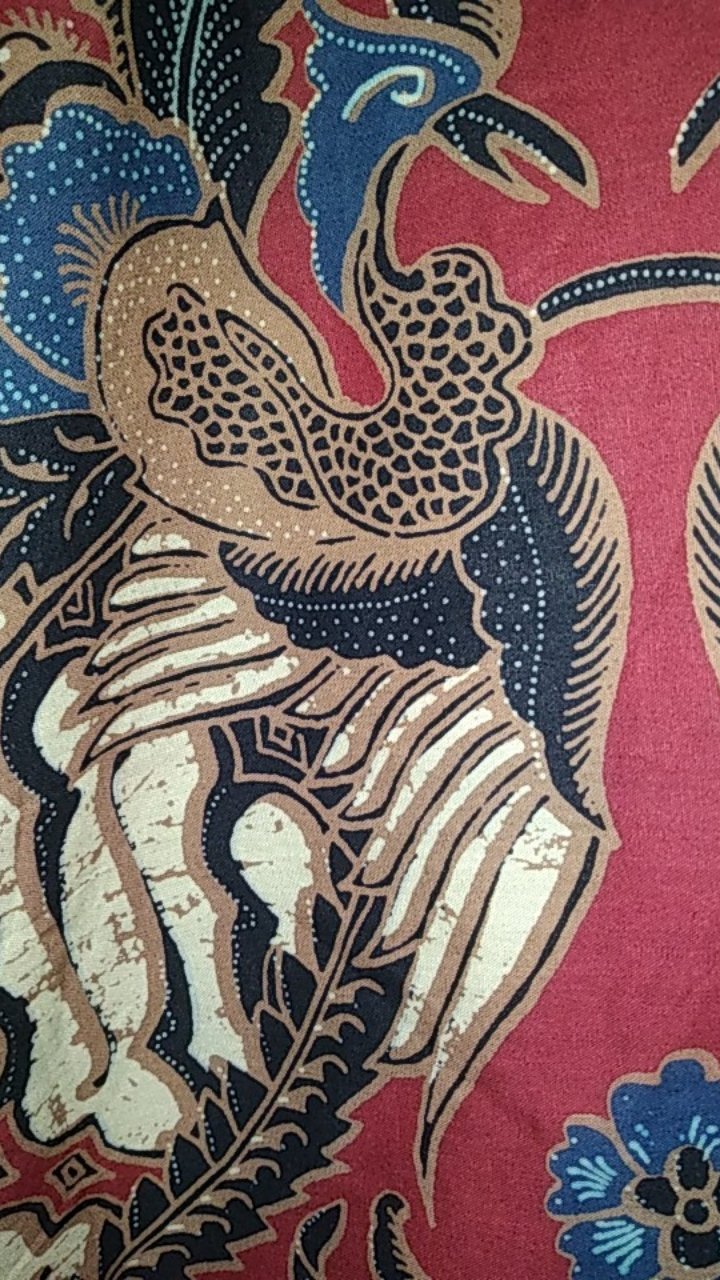 Mahkota Kuning Kemeja Batik Pria Lengan Panjang Full Furing Katun Halus Sragenan