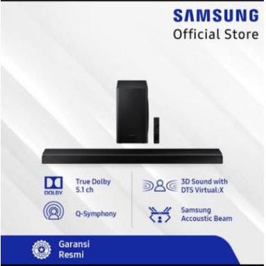 SOUNDBAR SAMSUNG HW-Q60T TRUE DOLBY 5.1CH GARANSI RESMI SEIN 1 TAHUN