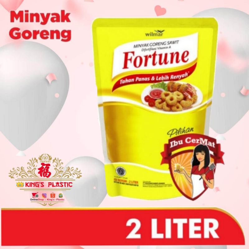 

FORTUNE Minyak Goreng Cooking Oil Pouch 2L