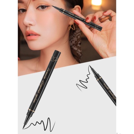 LAMEILA Eyeliner Liquid Black Waterproof Pensil Warna Hitam LA127