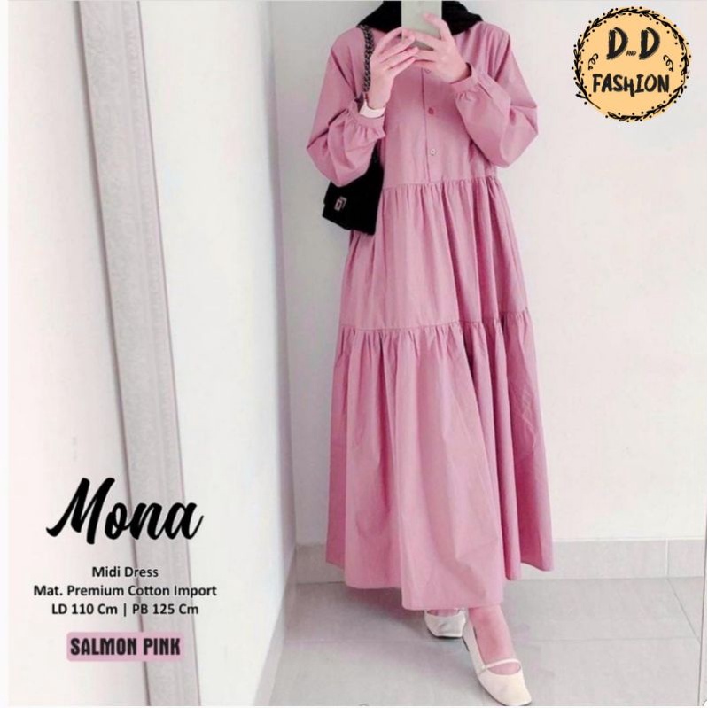 MONA GAMIS BAJU WANITA TERBARU BY JANNA