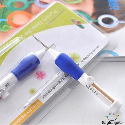 LLX-DIY Magic Embroidery Pen Set Easy Use Needle Tool 1.3/1.6/2.2 mm Diameter 6Pcs/Set