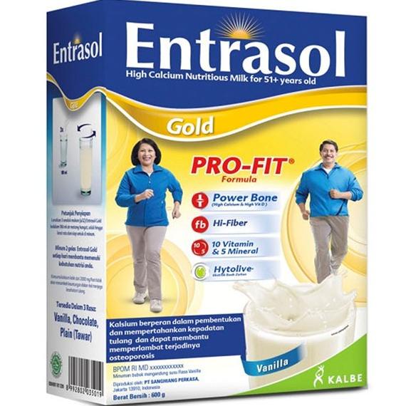 

[COD] Entrasol Gold Vanila 600G [COD]