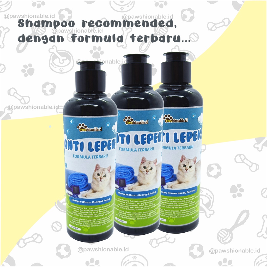 SHAMPOO ANTI LEPEK KUCING ANJING