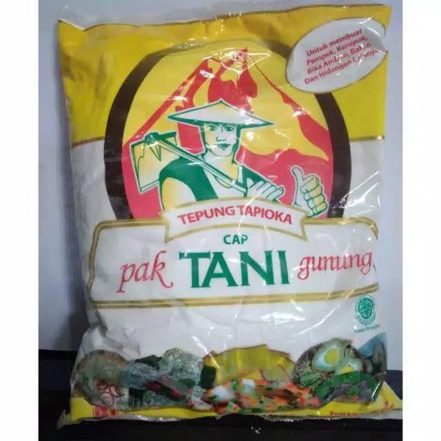 

Tepung Tapioka Cap Pak Tani Gunung @500 gram