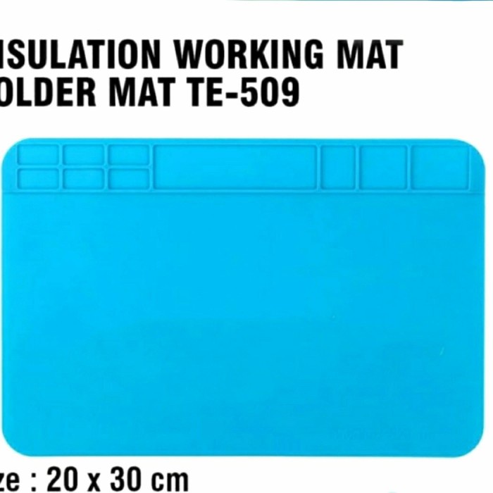 

Hari Ini Alas Matras Silicon Solder Mat Te-509 Bagus