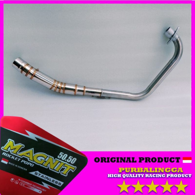 Big elbow Racal TS 125 Racal 150 DL 150 for all canister 51mm daeng Cha Akrapovic pipe DL150